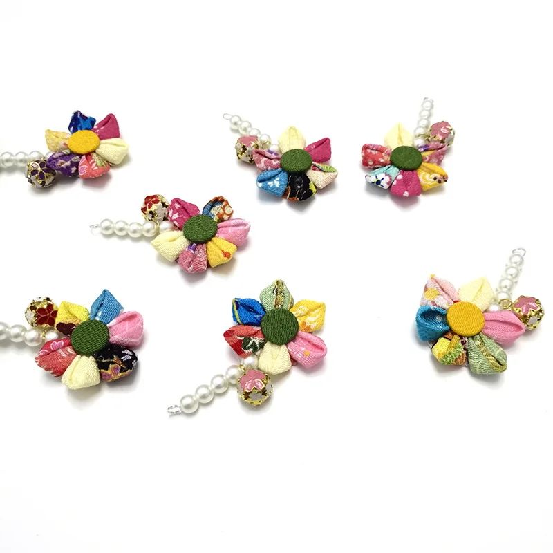 Lovely Flowers Magnetic Suction Needle Tool Combination Hand Sewing Cross Stitch Thread for Home Decor