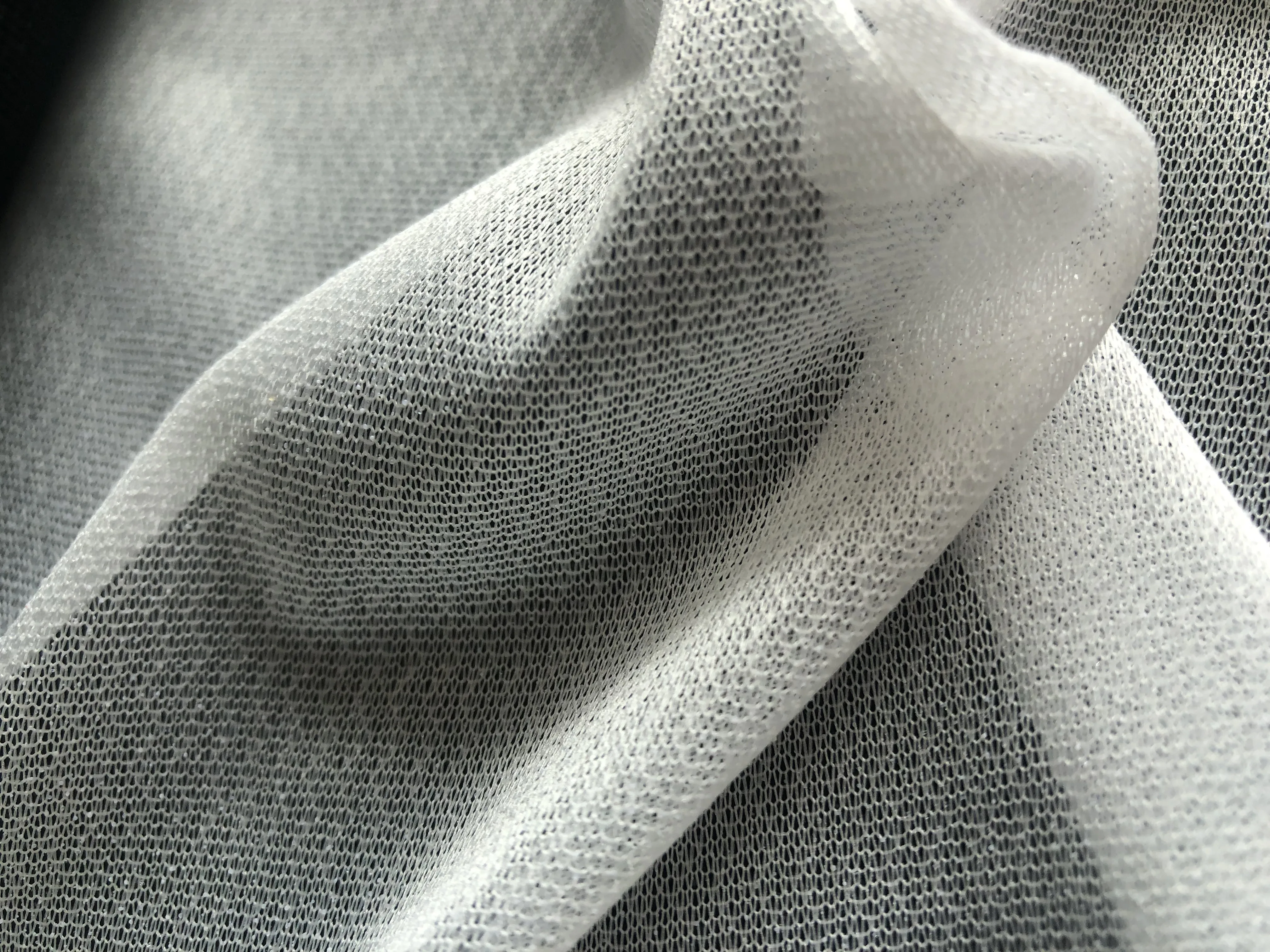 
30D 50D knitted fusible interlining Stable quality tricot fusible knitting interlining for shirt 