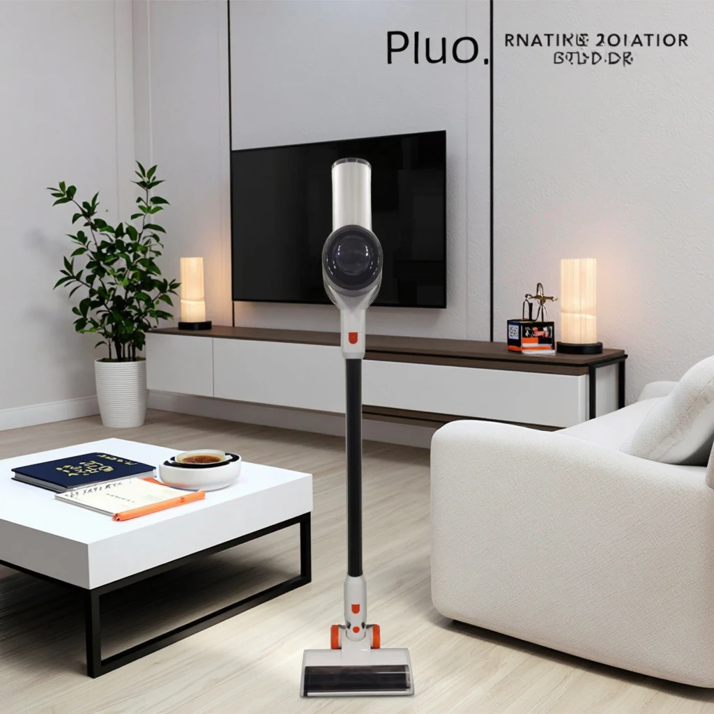 Cordless Cyclone Vacuum Cleaner Upright Installation for Outdoor Garage RV with US/EU Plug Certificated by CB and ROHS