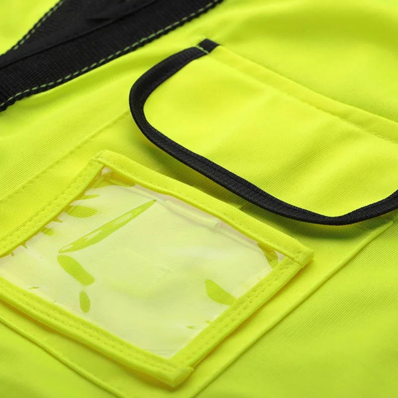Wholesale OEM Factory Outlet Polyester Engineer Reflective Safety Vest with Pockets