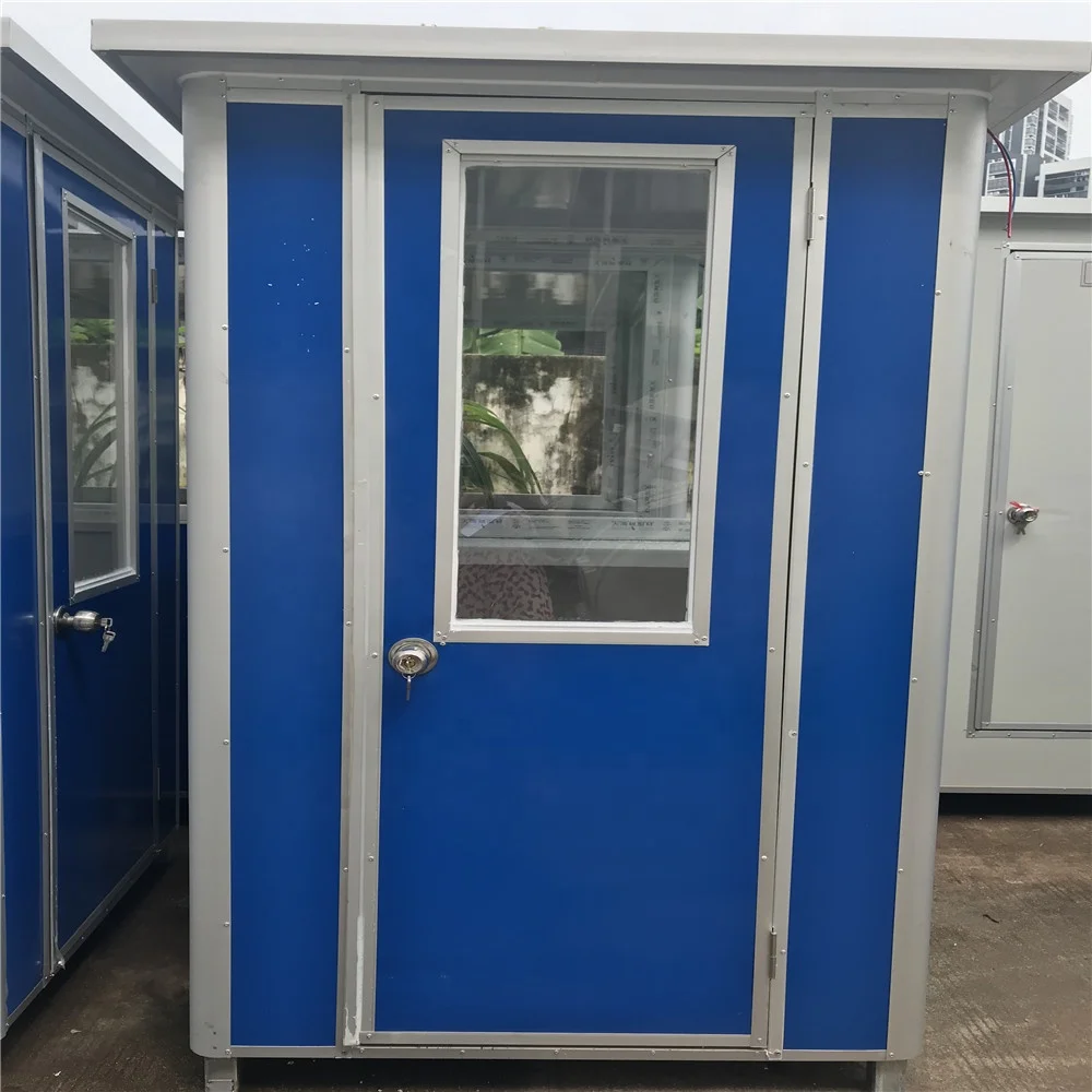 
Outdoor Prefabricated Security guard house/Security booth/Sentry box 