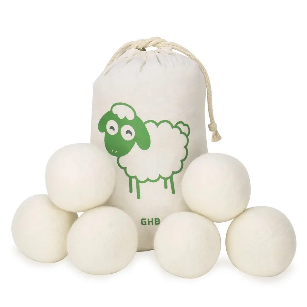 new products gots organic large panda anti static panda dryer balls