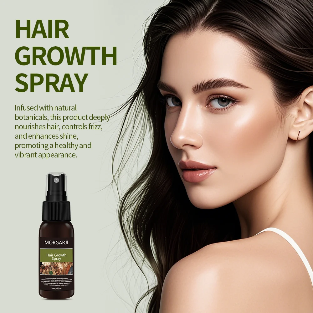 Factory Wholesale Private Label Natural Silkening Mist Spray With Heat Protectant Weightless Hair Shine Spray Anti Loss