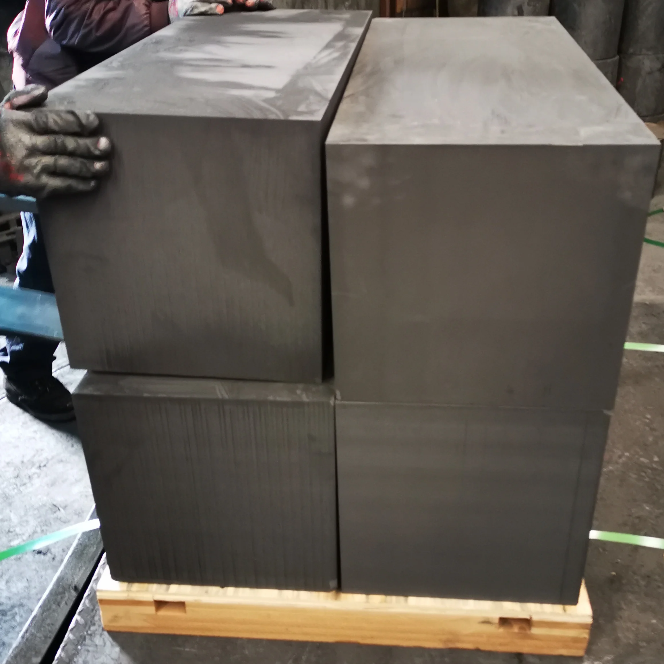 OZC-1 Medium Grain Vibration Graphite Block with Big Size