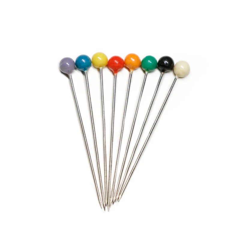 Factory Mixing Color Head Pearl Marker Pin