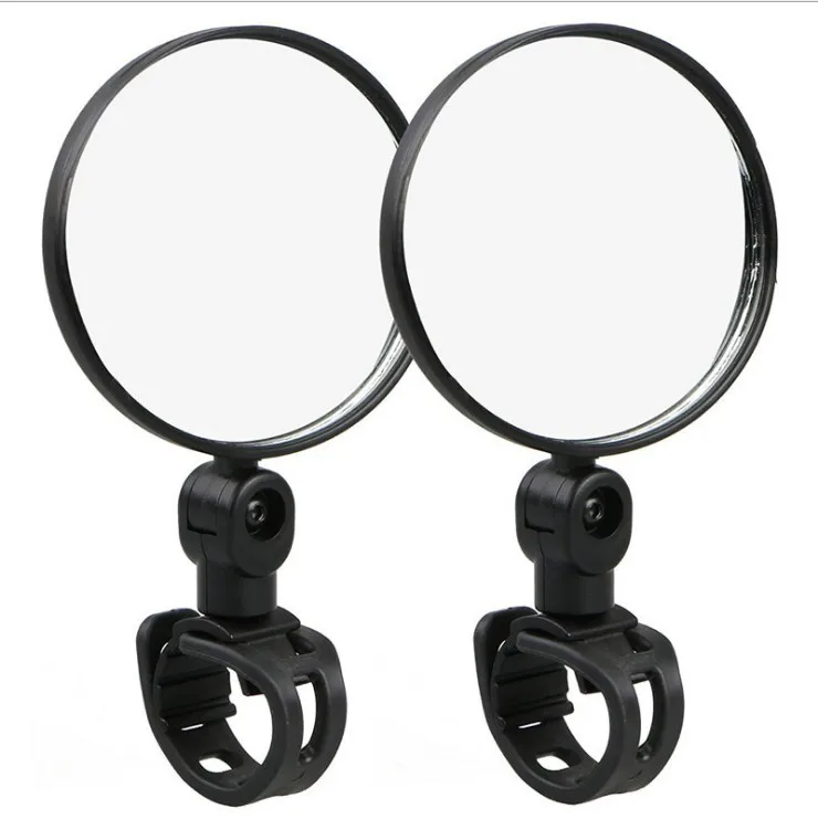 1 pair Bundle Universal Mountain Road Bike motorcycle Mini 360 degree Rotary Bicycle Glass Rearview Mirrors