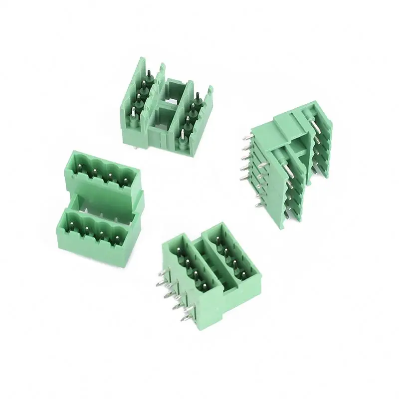 Manufacture 5.08mm Pitch 2-24P screw electric plug-in pluggable terminal block
