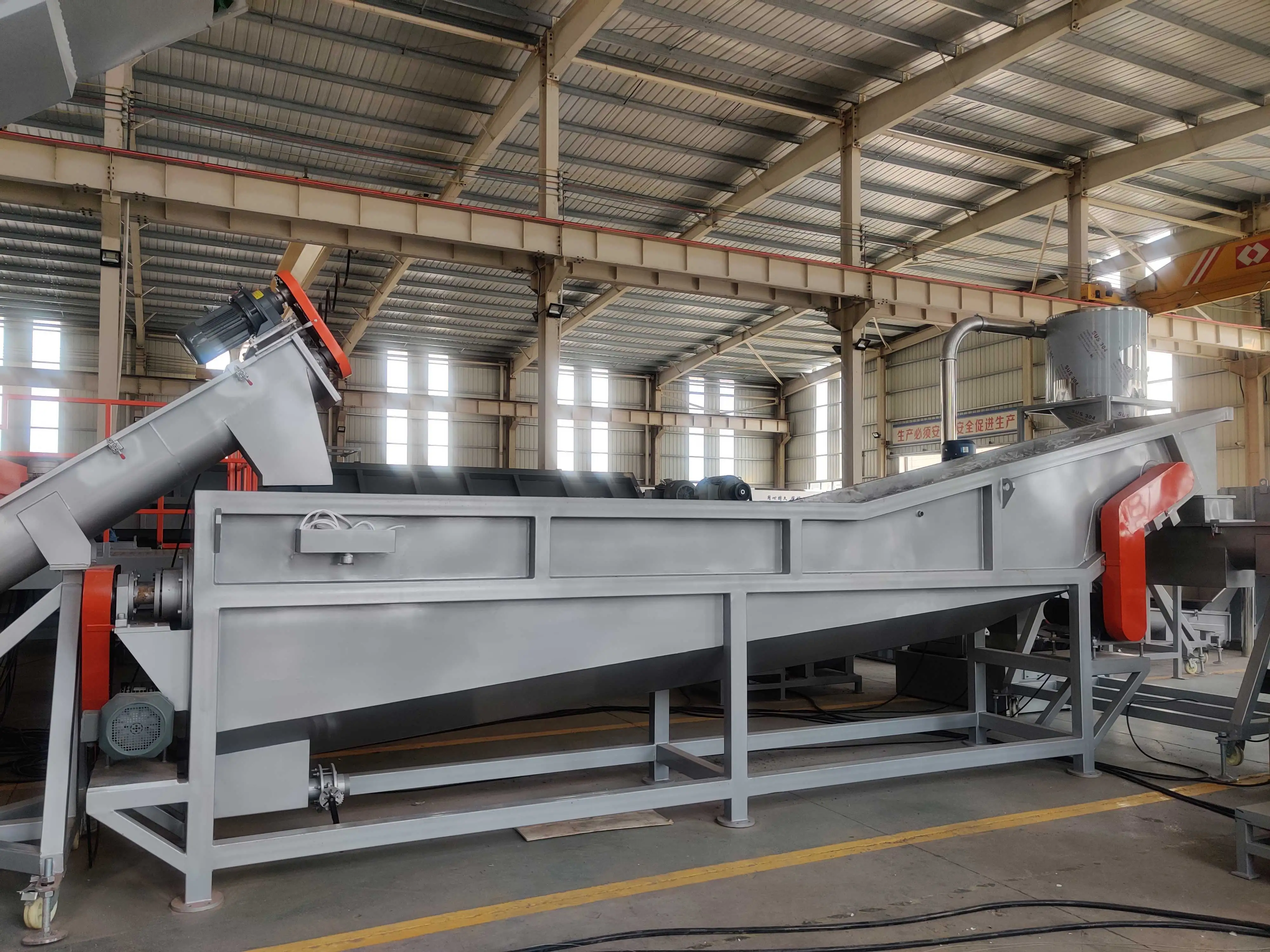 JWELL LDPE LLDPE BOPP Mulch Agriculture films washing cleaning films Plastic recycling machines