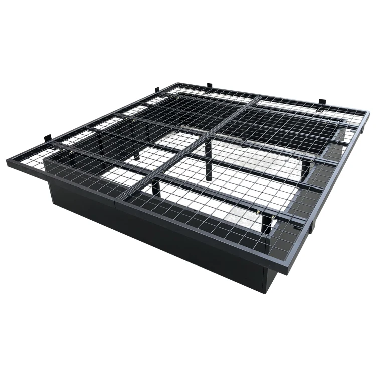 latest modern wrought iron bed design queen size metal beds frame style platform