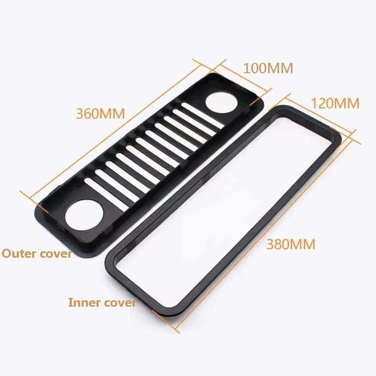 Plastic Air Vent Hole Cover Ventilation Grille For Cabinet Doors