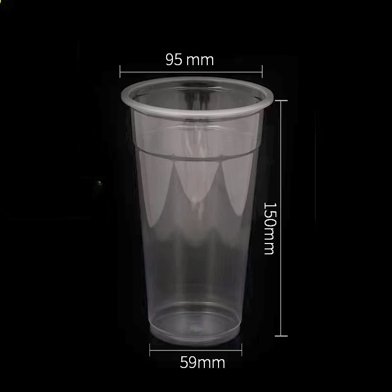 Chinese Factory Customize Printing Logo 20 Oz Plastic Disposable Cups