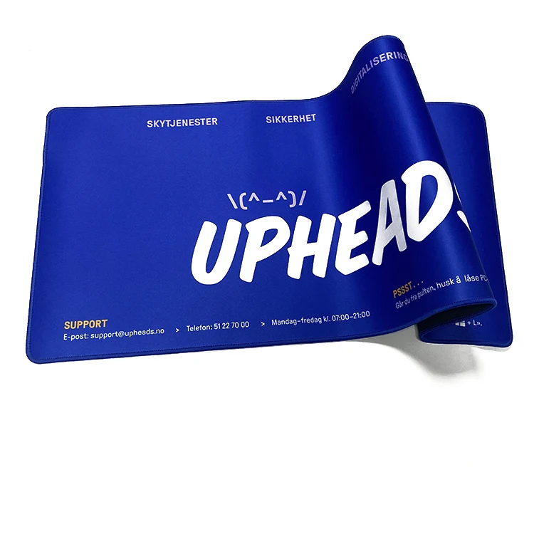 Hot Sale XL Large Size Gaming Mouse Pad Custom Eco-friendly Office Desk Mat Natural Rubber Keyboard Mouse Mat