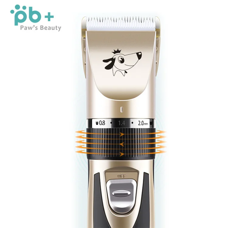 rechargeable quiet electric dog hair clippers for animals