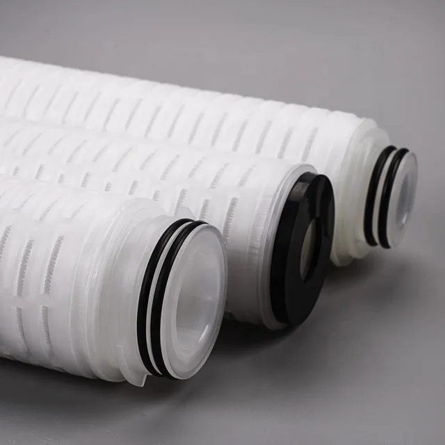0.01 micron abosulte pleated water filter cartridge
