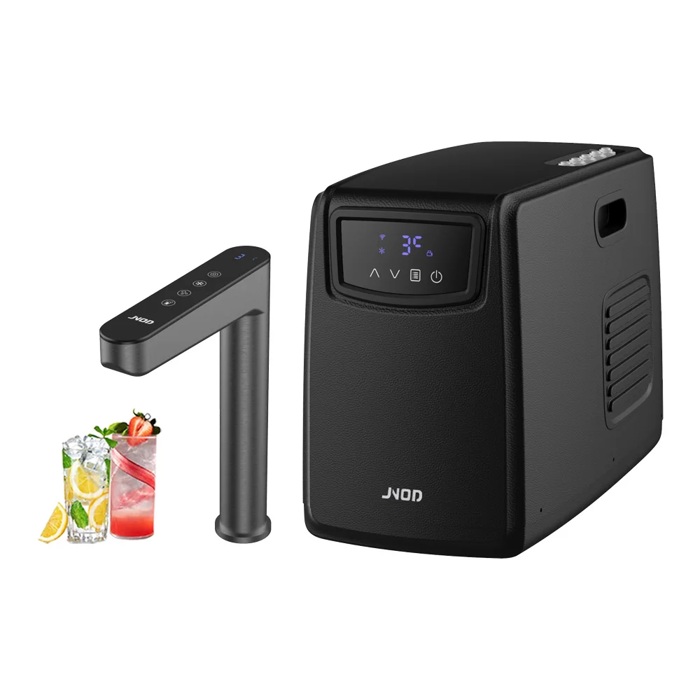 Jnod Commercial Under Table Hot and Cold Water Dispenser Under the Sink Chilled Soda Sparkling Water Dispenser