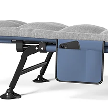 DrunkenXp Adjustable Outdoor Travel Garden Camping Cot Single Luxury Folding Bed Multifunctional Folding Sofa Bed