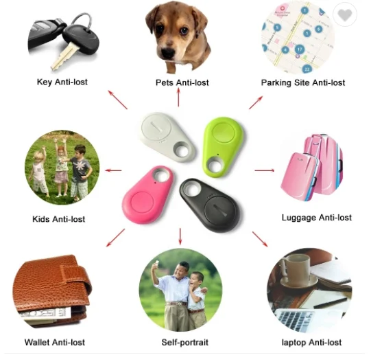 JCX Hot Selling Wireless Smart Tracker Anti Lost Alarm Key Finder For Key Chain Phone Car Pet
