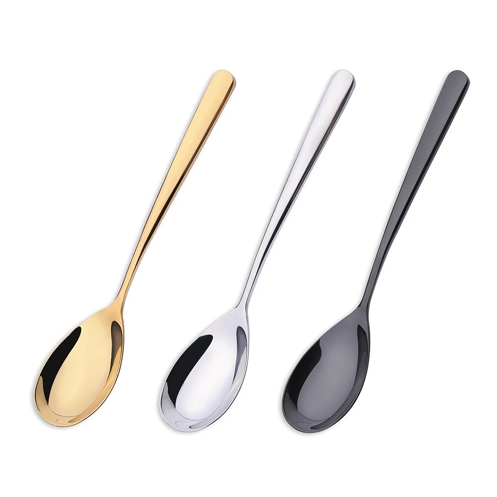
18/10 Stainless Steel Bulk Cheap Price Custom Gold Stainless Steel Dinner Spoon 