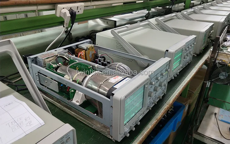 Twintex TOS-2100C задержки развертки двухканальный ЭЛТ-аналоговый осциллограф 100