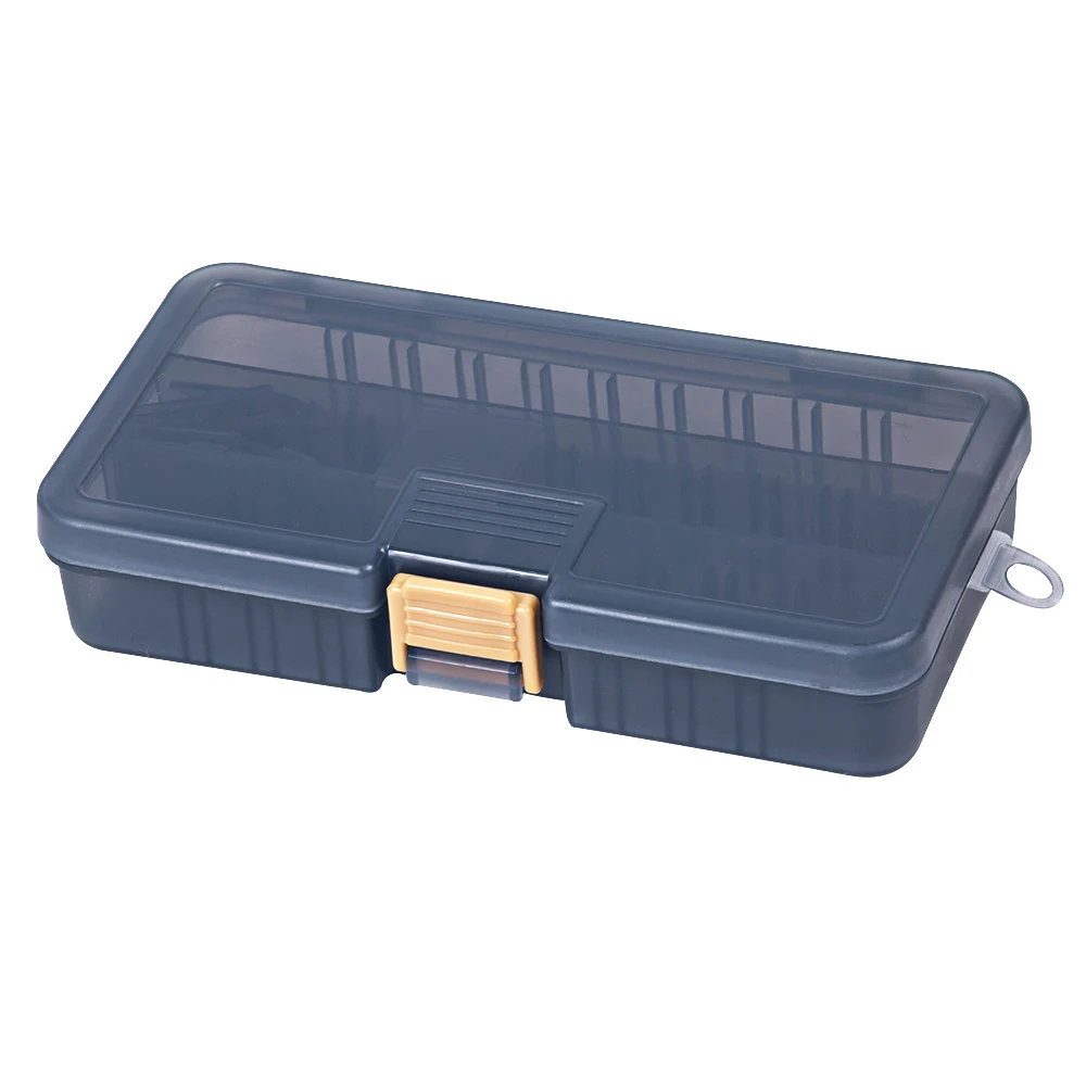 Various size Plastic Fishing Lure Tackle Box Storage Case Portable transparent fishing gear box