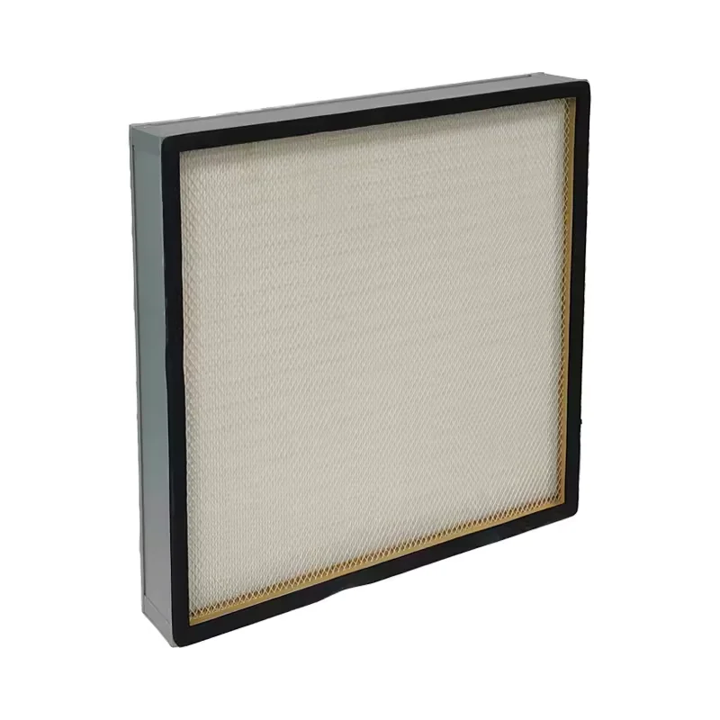 No partition high efficiency air filter plate frame air purification filter HVAC air conditioning ventilation duct filtration