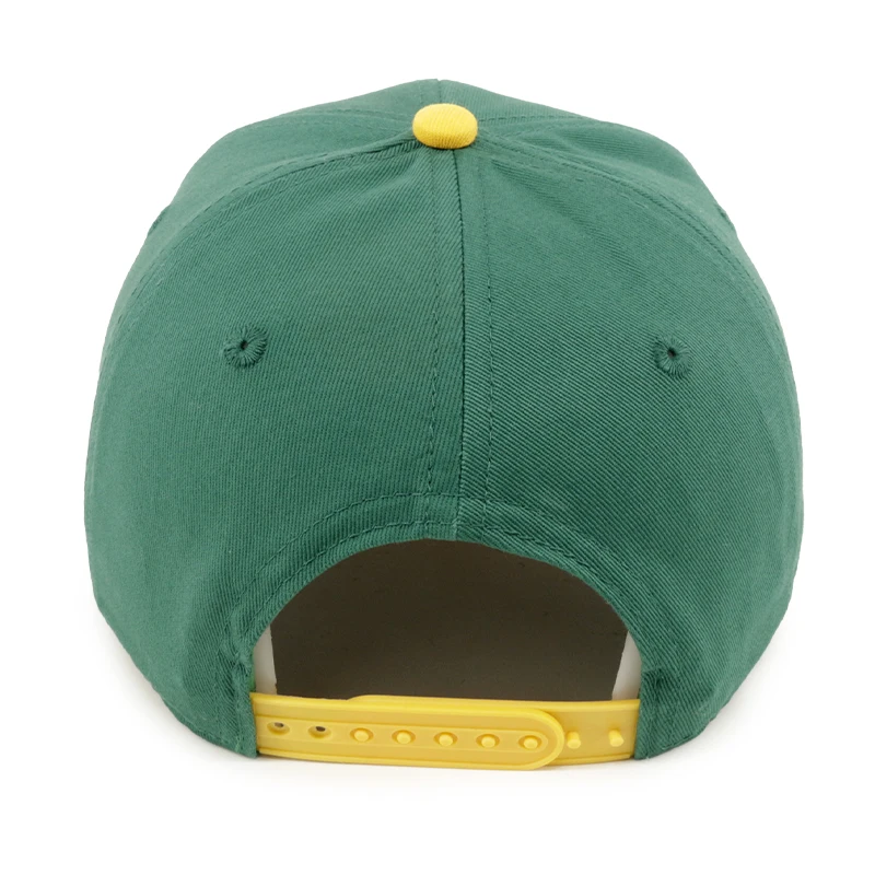 Supplier Custom Design Structured Cotton 6 Panel Embroidered Logo Two Tone Hat Sports Baseball Cap