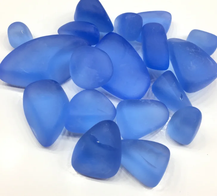 
Fish Tank Decoration Gems Aquarium Ornament Marbles Pebbles Beach Glass Beads, Decorative Gravel Rocks Stones for Table Scatter 