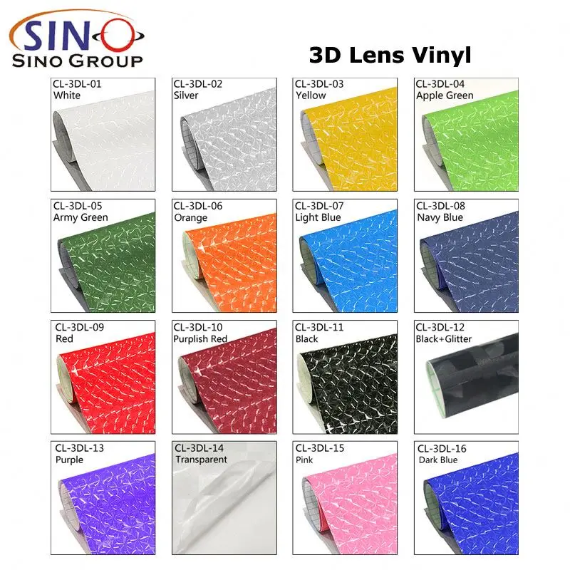 Wholesale Newest Cross Pattern 3D Lens Film Car Vehicle Body Decoration Car Wrap Vinyl Sticker