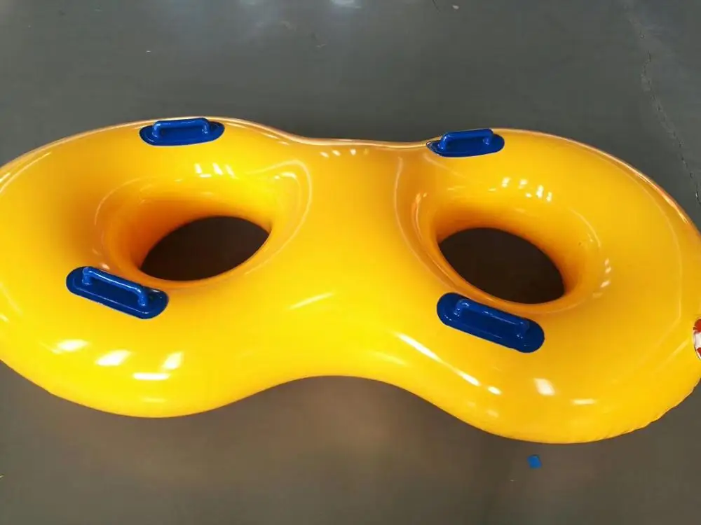 Hot sale adult single double person swimming ring inflatable water park tubes for summer water sports