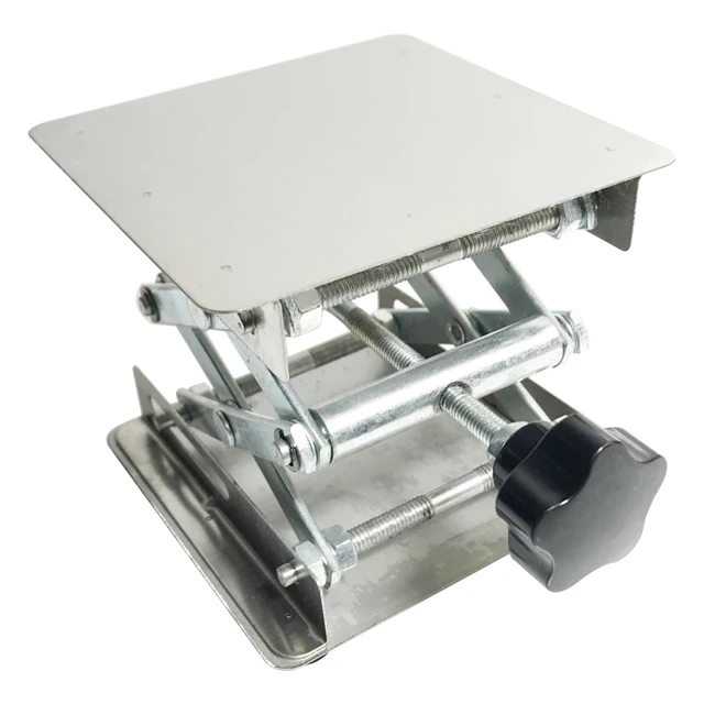 Lab Lifter ManualElevatingWork Platform 250*250mm Lab Manual Scissor Platform Lift