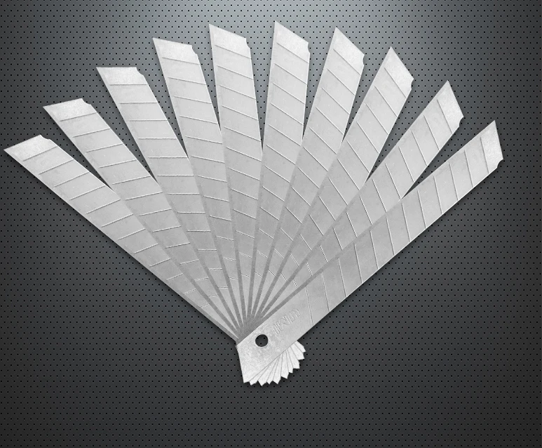 Hot style high quality  utility cutter knife refill blades wallpaper utility knife cutter blade