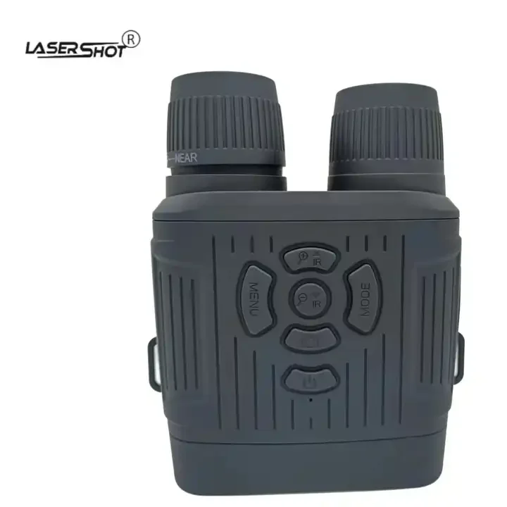 LASERSHOT New Upgraded Type C USB 2.7K Night Vision 10X Zoom Lens-Style Cameras Hunting Digital Infrared binoculars Goggles