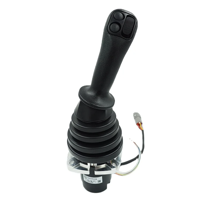 Excavator industrial joystick control