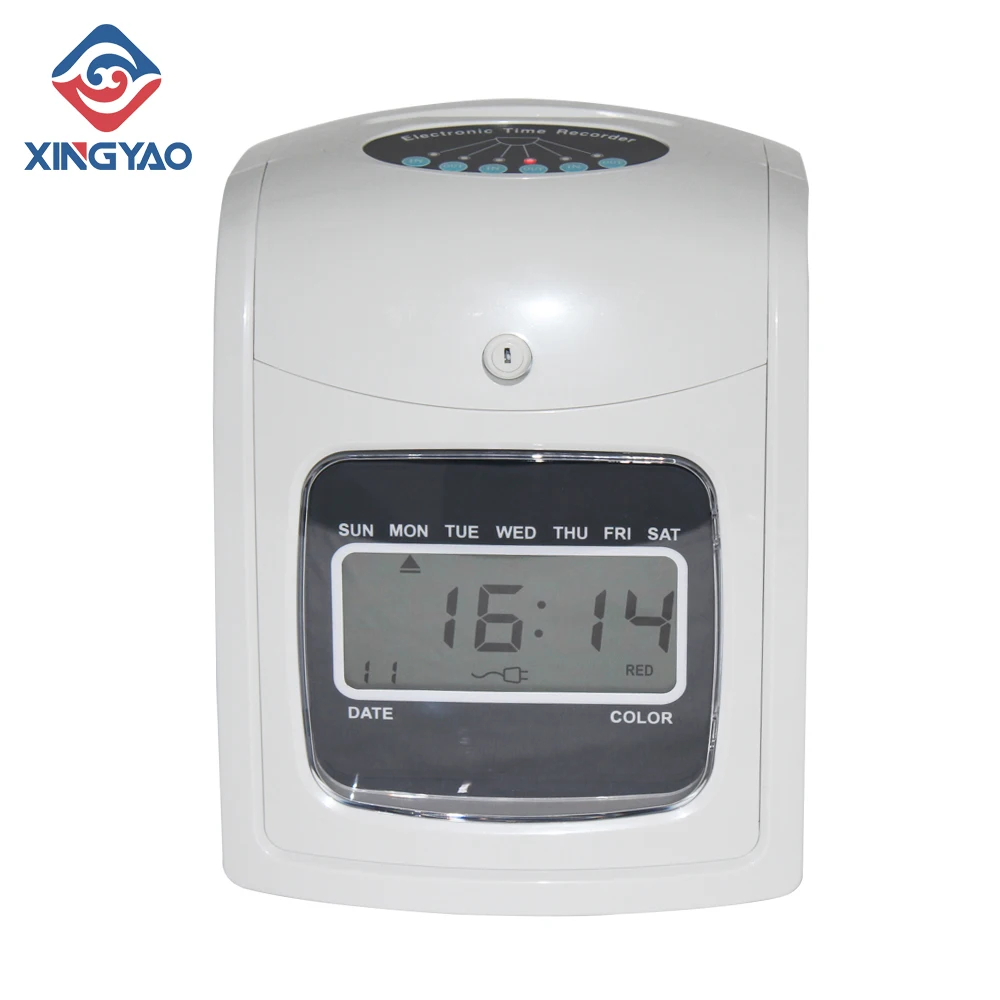 Time clock OEM available punch card time recorder W-860 electronic time recorder attendance