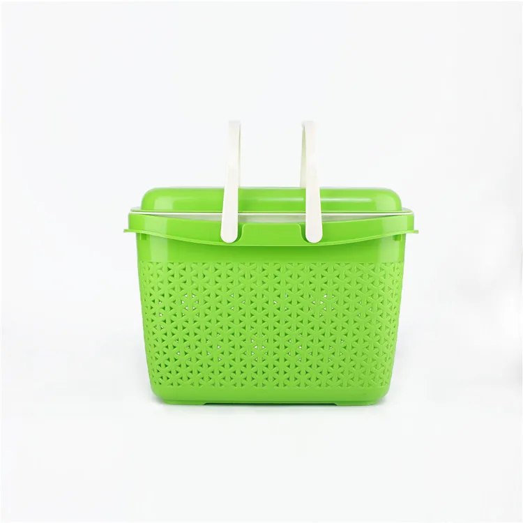 New Design Plastic PP Storage Basket With Isolation Layer