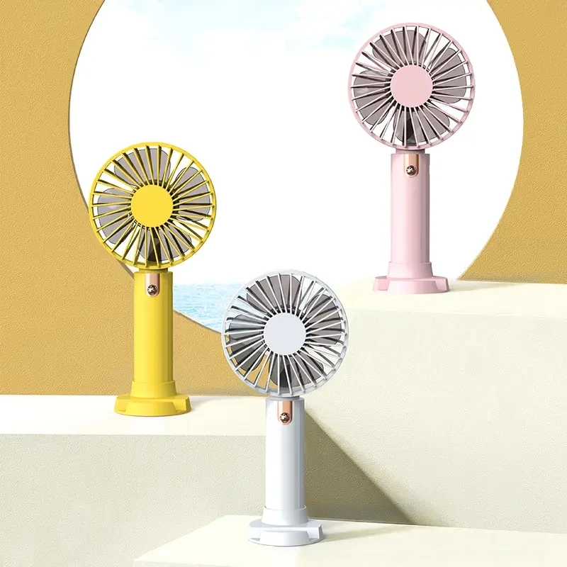 Custom Wholesale Bulk 3 In 1 Personal Small Portable Hand Held Table Usb Charging Fan Rechargeable Mini Handheld Fan