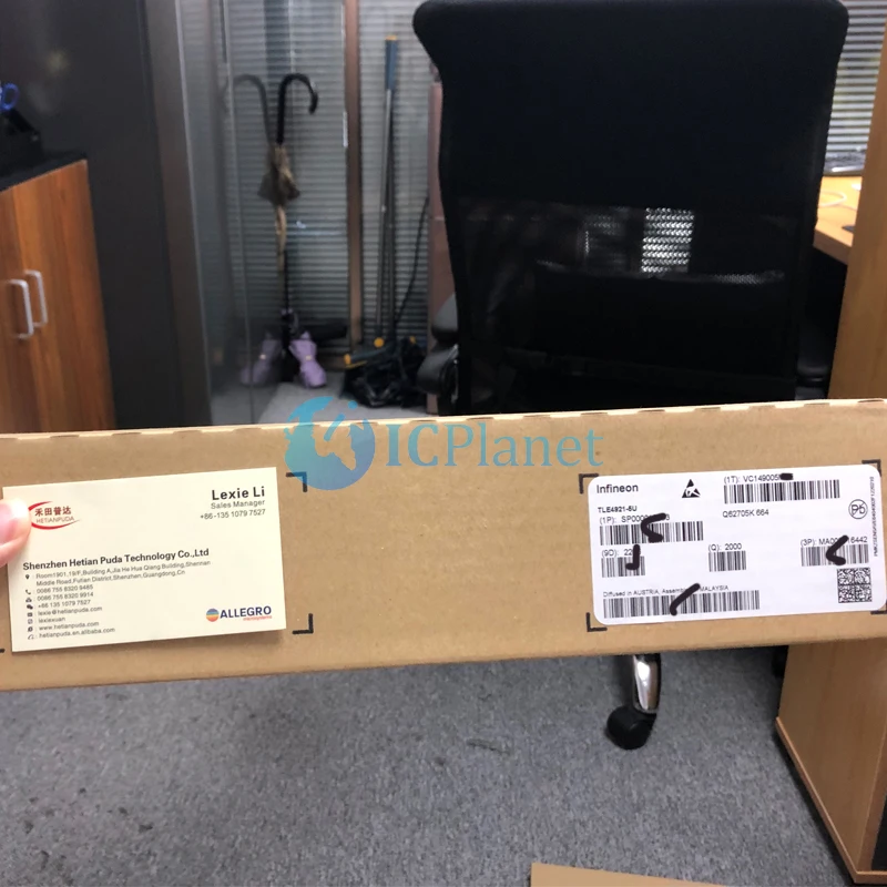 ICPlanet original TLE4921 TLE4921-5U PG-SSO-4 Hall Effect Magnetic Sensors Switches (Solid State) Ic Chip