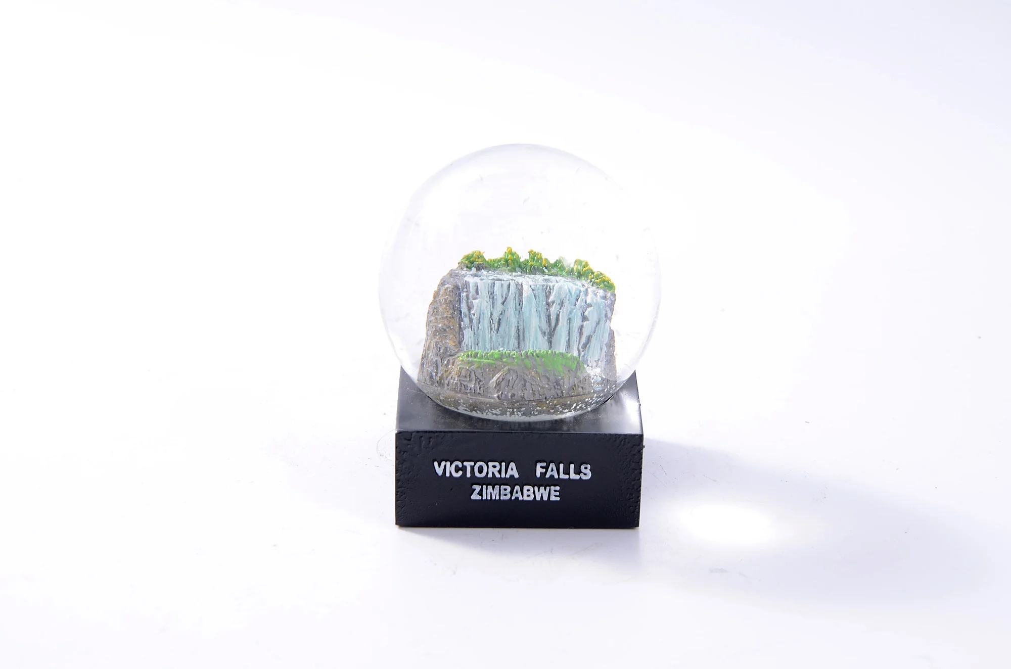 Resin Custom Vintage Falls Zimbabwe Snow Globe Music Snow Globes Resin Art