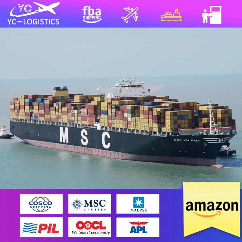  Экспедиторы грузов из Китая в США Морская доставка ddp Amazon fba от двери