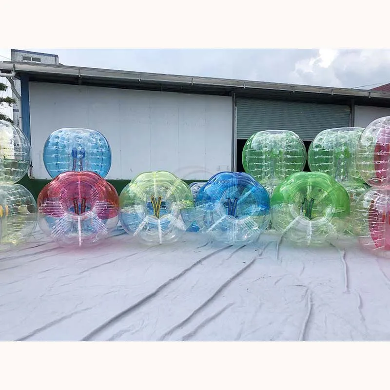 New Design Human Transparent Bubble Soccer Ball Inflatable Bumper Balls For Interactive