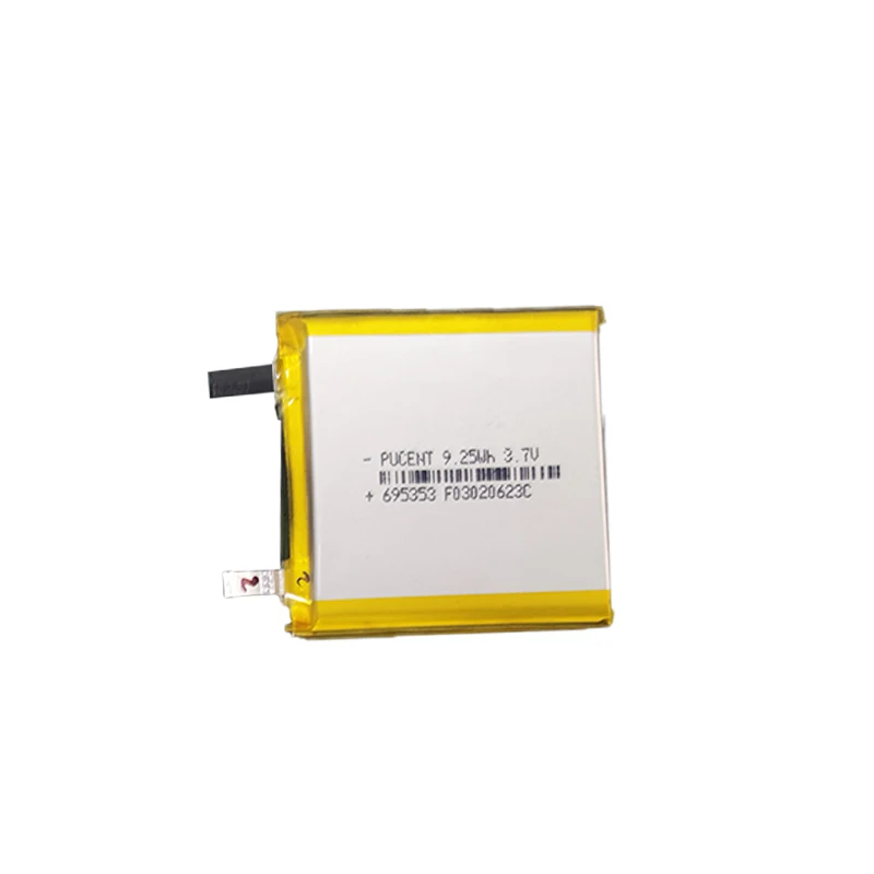 Hot Selling Rechargeable Lithium Polymer Battery 695353 683075 2500mah 1800mah Lipo Battery Drone Batteries with JST Connector
