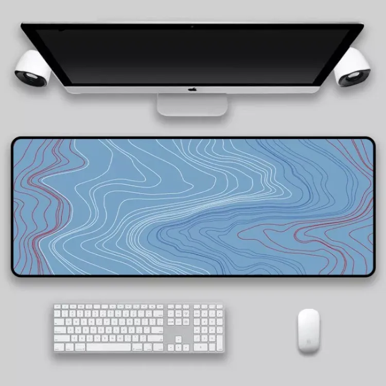 Жидкий компьютерный коврик для мыши Strata игровой абстрактный большой 900x400 XXL Коврик Для Мыши ПК