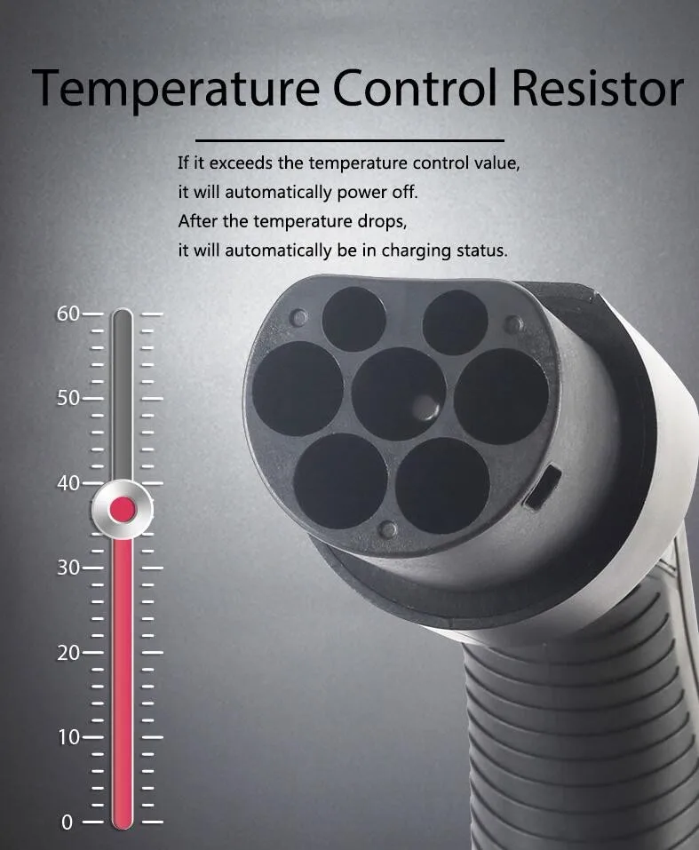 WISSENERGY Wholesale Factory Manufacture IEC 62196 Type 2 Pin Cable Connector EV Charging Plug for Electric Vehicle Car