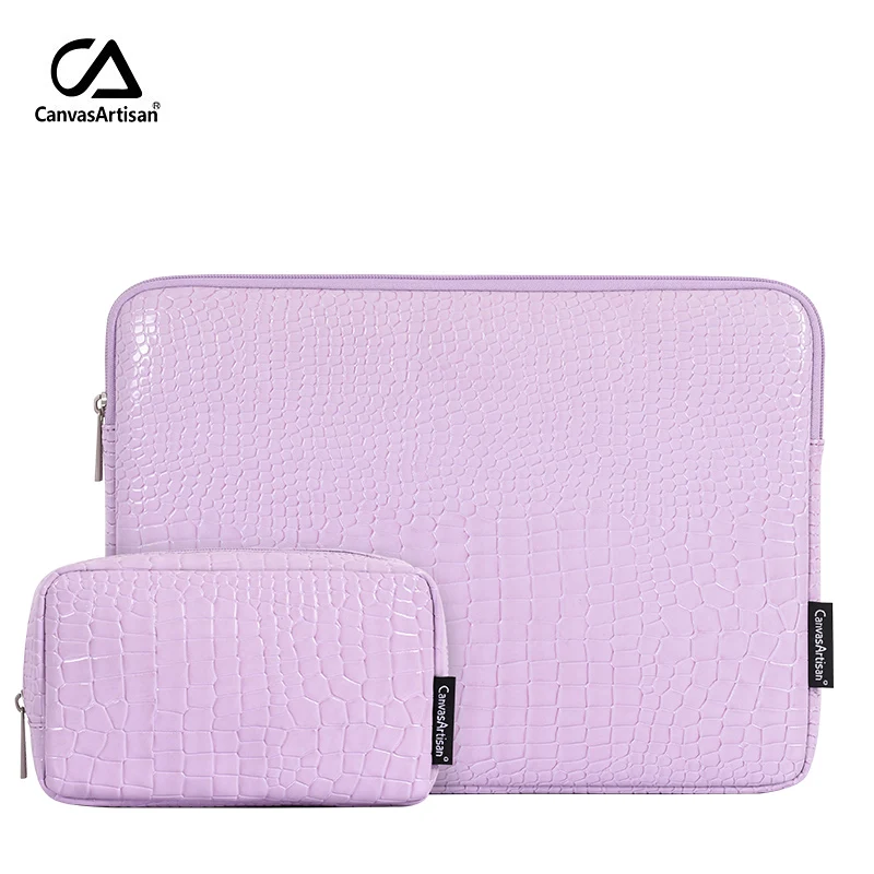 Combination suit Wholesale PU Slim Waterproof Protection Bag Laptop Sleeve For SAMSUNG