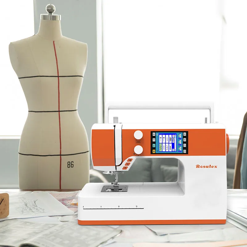 RS-720 household single needle electric pedal computer logo pattern sewing machine for garment