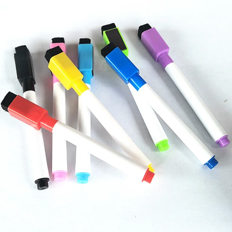 Home Office School Colorful Magnetic Marker Pens Dry Erase Whiteboard Marker Pen