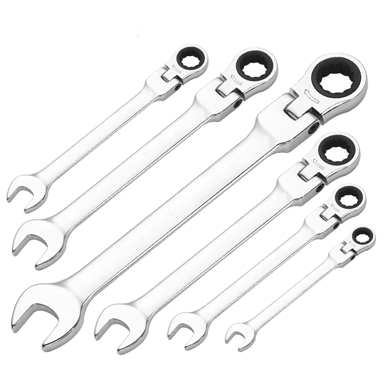 Maintenance tool open-ended wrench flexible ratchet wrench set bicycle torque wrench