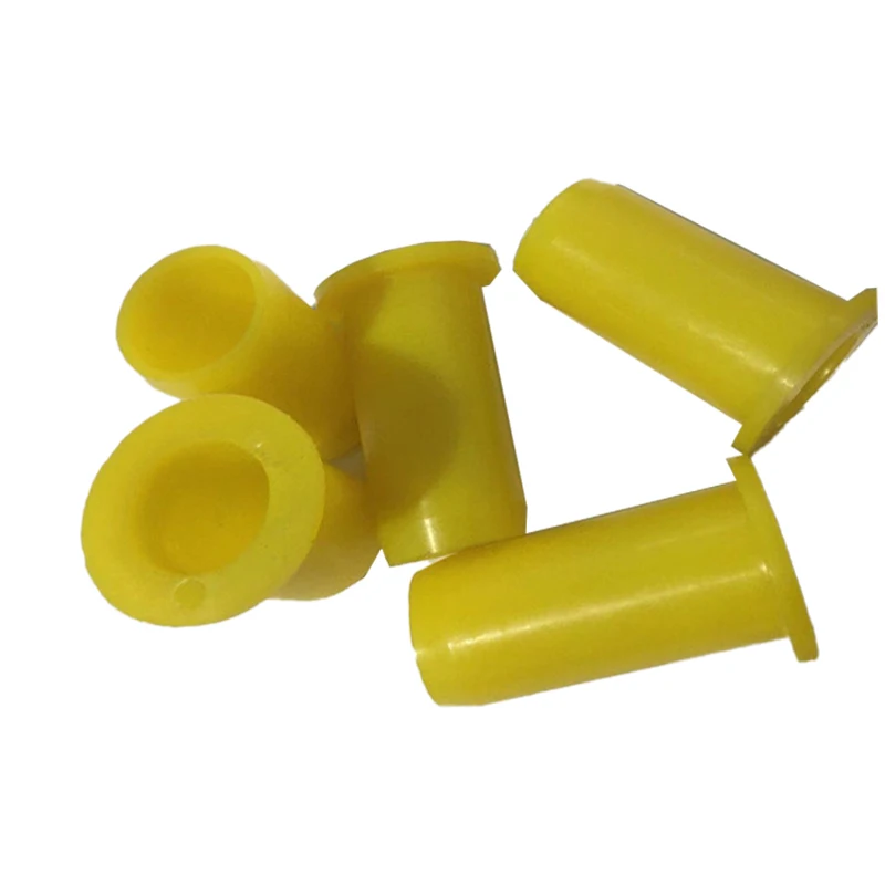 High Quality Rubber Bush Customized Plastic Rubber Pu Sleeve Plastic Polyurethane Bushing