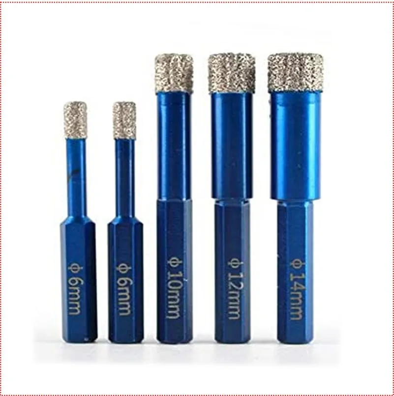 
Hexagon Shank vacuum brazed Diamond Hole Saw for granite 