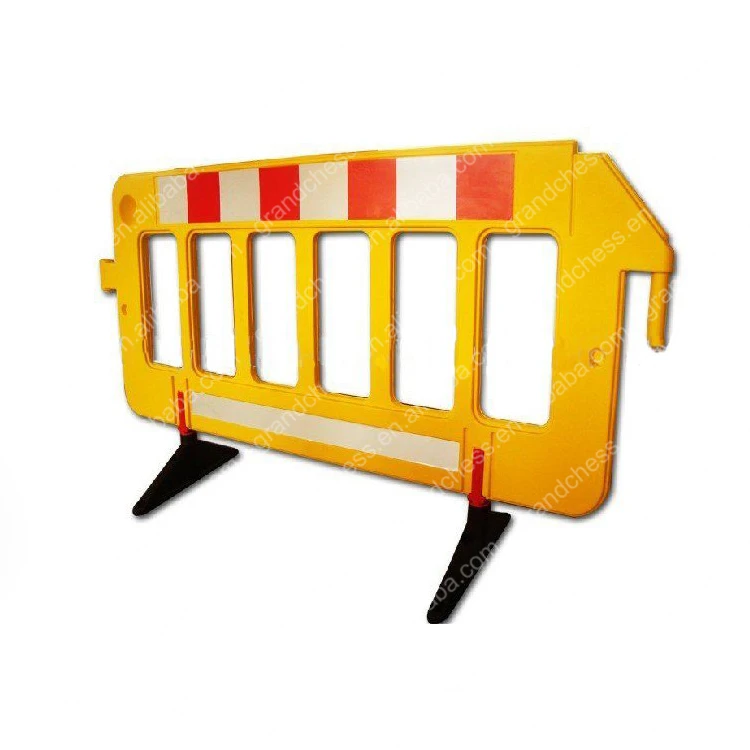 Plastic Traffic Gate Parking Guardrail Water Filled Road Safety Barricade Barriers For Sale